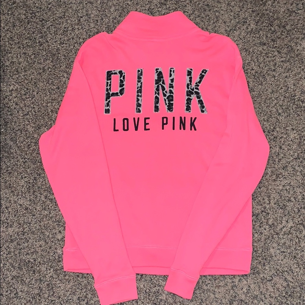 VS Pink QuarterZip
